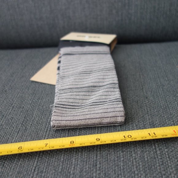 Diesel SFELPOSOCKS2 CALZINO Black and Silver Socks *New with Packaging* - Picture 8 of 9